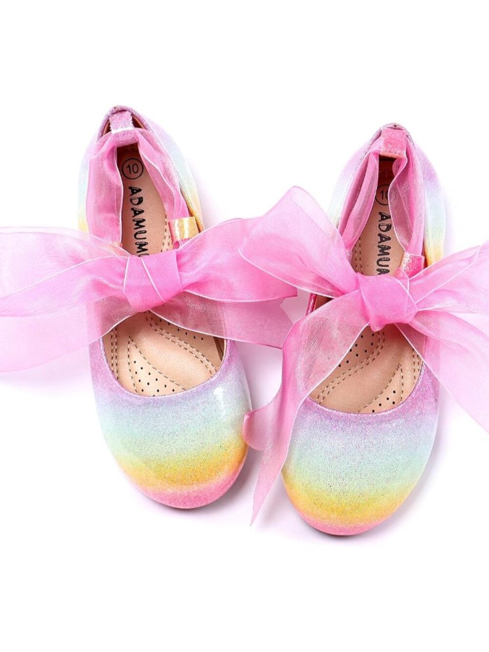 Toddler Dress Shoes Flower Girl Shoes for Weeding Cute Toddler Mary Jane Shoes L